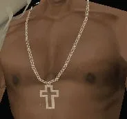 Clothing index 11: neckcross (neck)